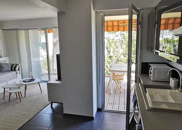 Spacieux 2 Pieces Avec Terrasse, Clim Et Parking * Antibes